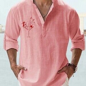 Hardaddy Cotton Cocktail Girl Long Sleeve Casual Shirt